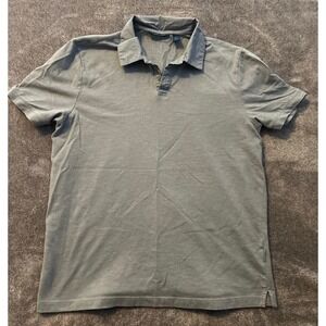 Men's Perry Ellis Polo Shirt Sz‎ Medium Gray